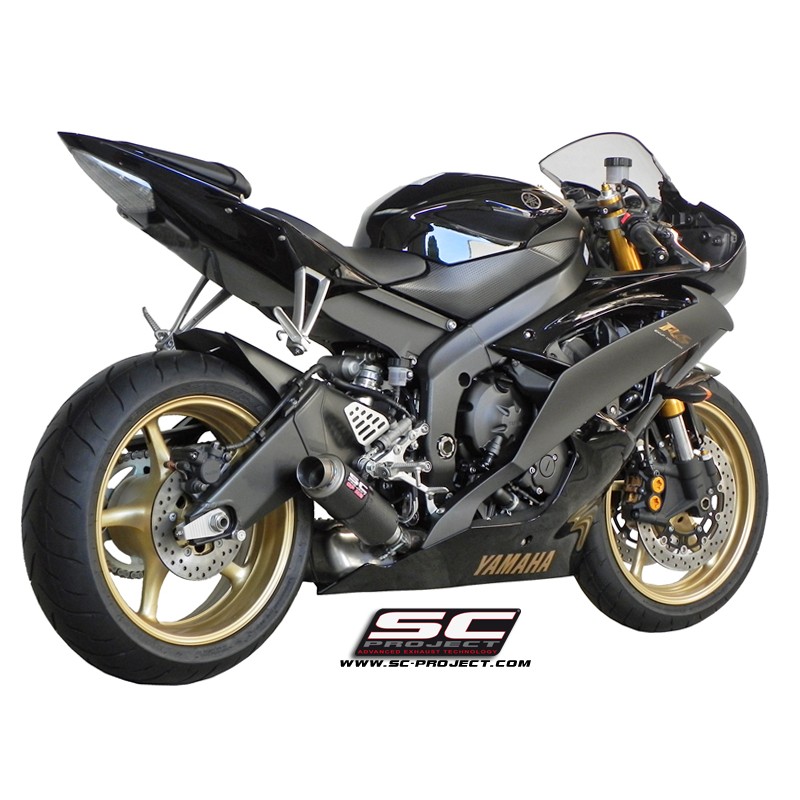 SC-Project Uitlaat GP-M2 low carbon Yamaha YZF-R6»Motorlook.nl»