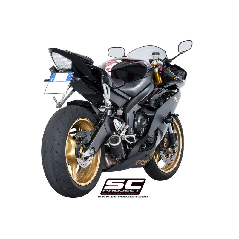 SC-Project Uitlaat CR-T low carbon Yamaha YZF-R6»Motorlook.nl»