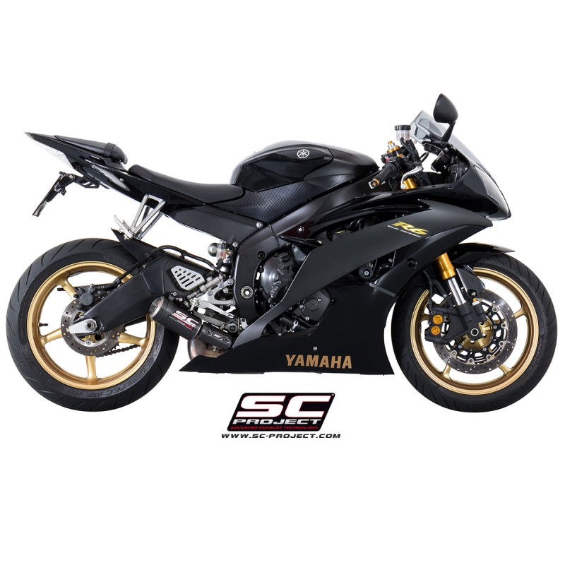 SC-Project Uitlaat CR-T low carbon Yamaha YZF-R6»Motorlook.nl»