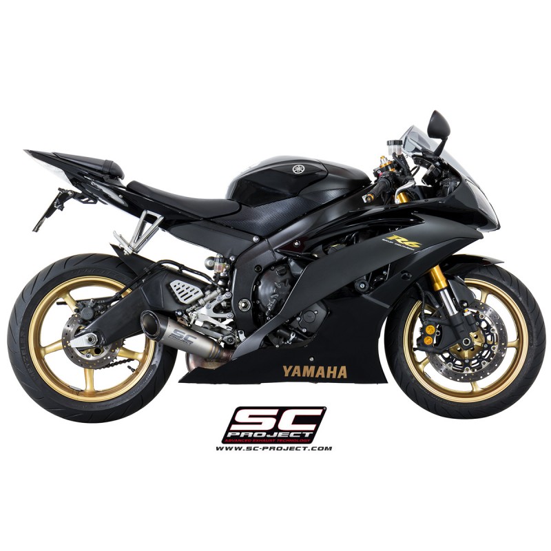 SC-Project Uitlaat S1 titanium Yamaha YZF-R6»Motorlook.nl»