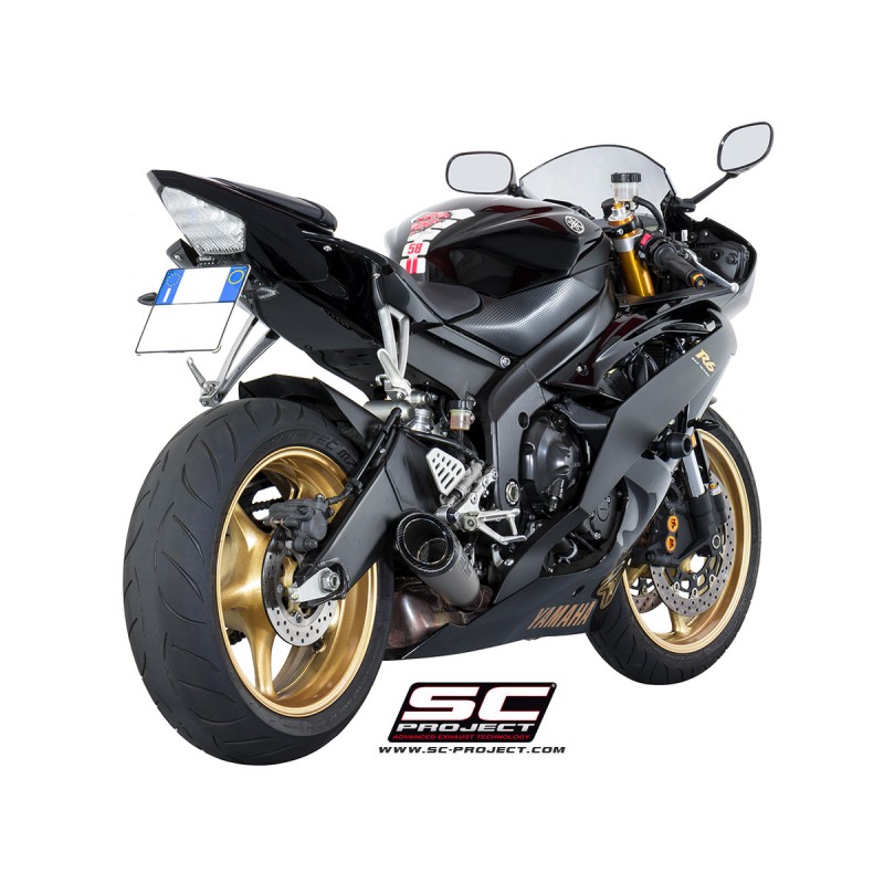 SC-Project Uitlaat S1 titanium Yamaha YZF-R6»Motorlook.nl»