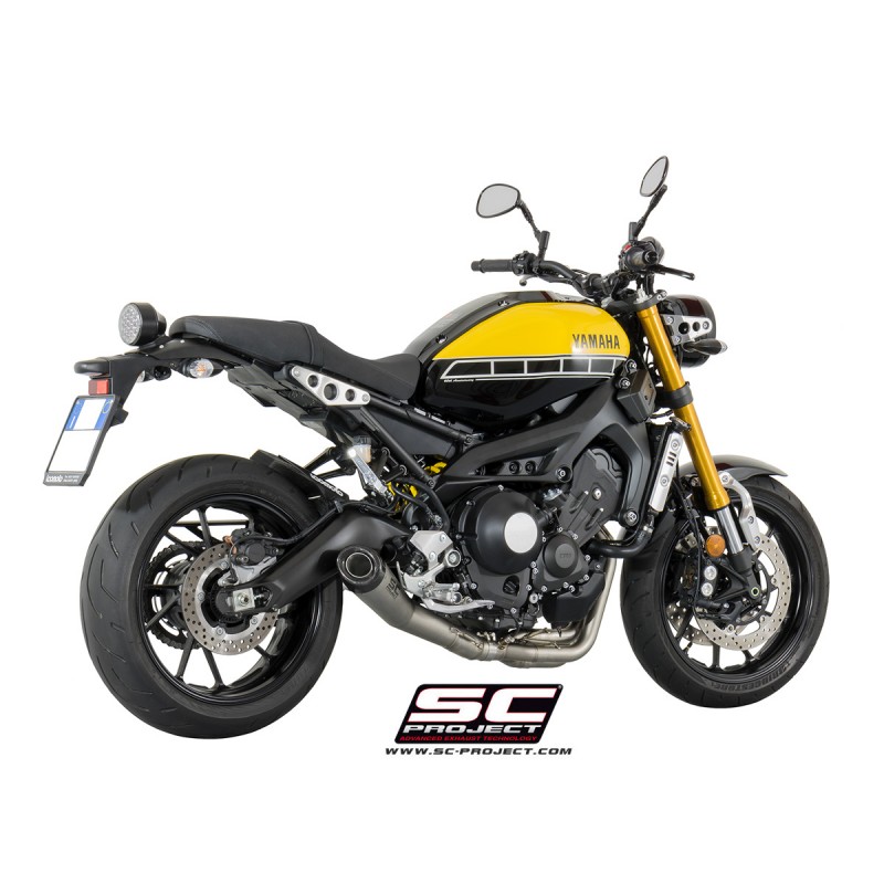 SC-Project Uitlaatsysteem 3-1 Conical zilver Yamaha MT-09»Motorlook.nl»