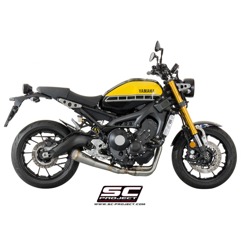 SC-Project Full System 3-1 70s silver Yamaha MT-09/Tracer 900»Motorlook.nl»