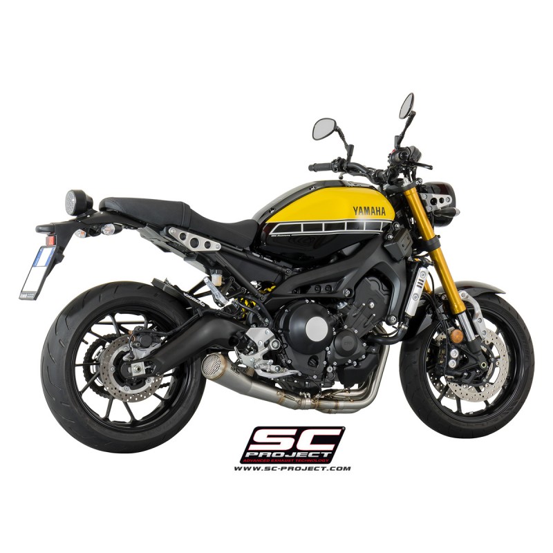 SC-Project Uitlaatsysteem 3-1 70s zilver Yamaha MT-09/Tracer 900»Motorlook.nl»