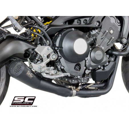 SC-Project Uitlaatsysteem 3-1 70s zwart Yamaha MT-09/Tracer 900»Motorlook.nl»