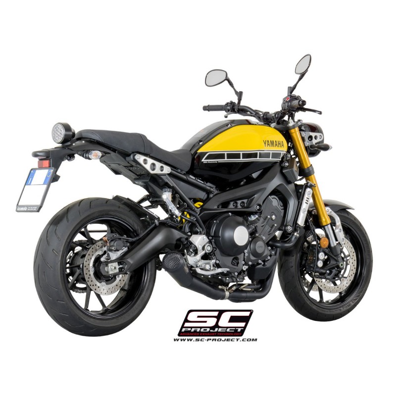 SC-Project Uitlaatsysteem 3-1 70s zwart Yamaha MT-09/Tracer 900»Motorlook.nl»