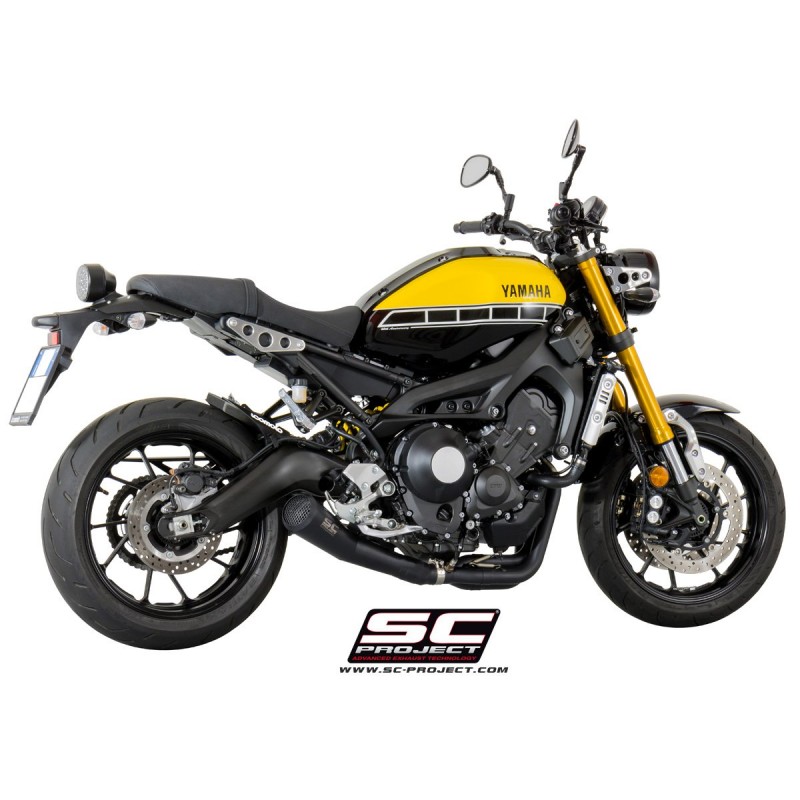 SC-Project Uitlaatsysteem 3-1 70s zwart Yamaha MT-09/Tracer 900»Motorlook.nl»