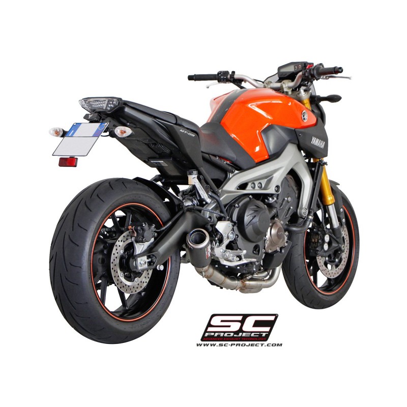 SC-Project Full System 3-1 CR-T carbon Yamaha MT-09/Tracer 900»Motorlook.nl»