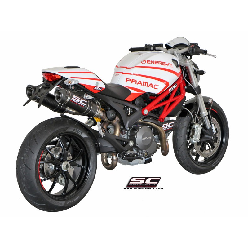 SC-Project Exhausts GP-Tech carbon Ducati Monster 696/796/1100 (+S) » Fast  delivery »