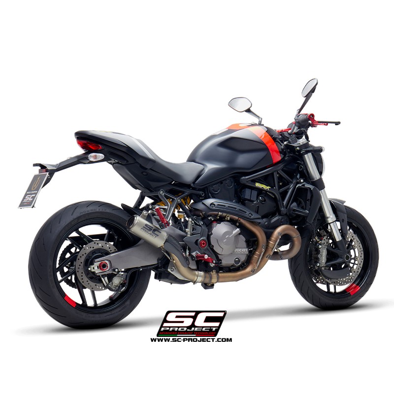 SC-Project Exhaust CR-T titanium Ducati Monster 821/1200»Motorlook.nl»