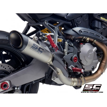 SC-Project Exhaust S1 titanium Ducati Monster 821/1200»Motorlook.nl»