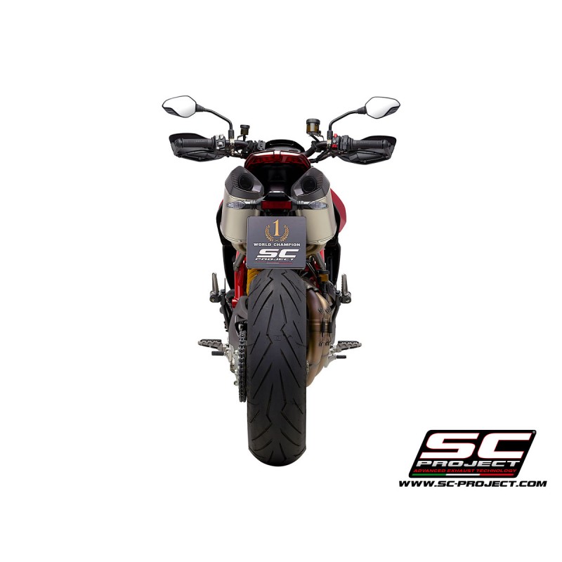 SC-Project Uitlaten SC1-M titanium Ducati Hypermotard 950»Motorlook.nl»