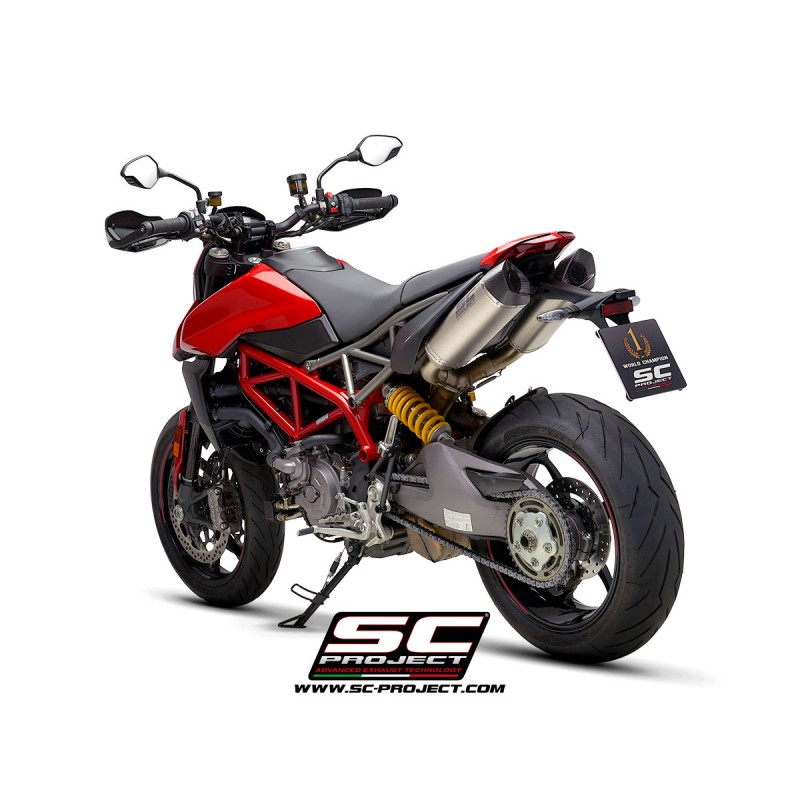 SC-Project Uitlaten SC1-M titanium Ducati Hypermotard 950»Motorlook.nl»