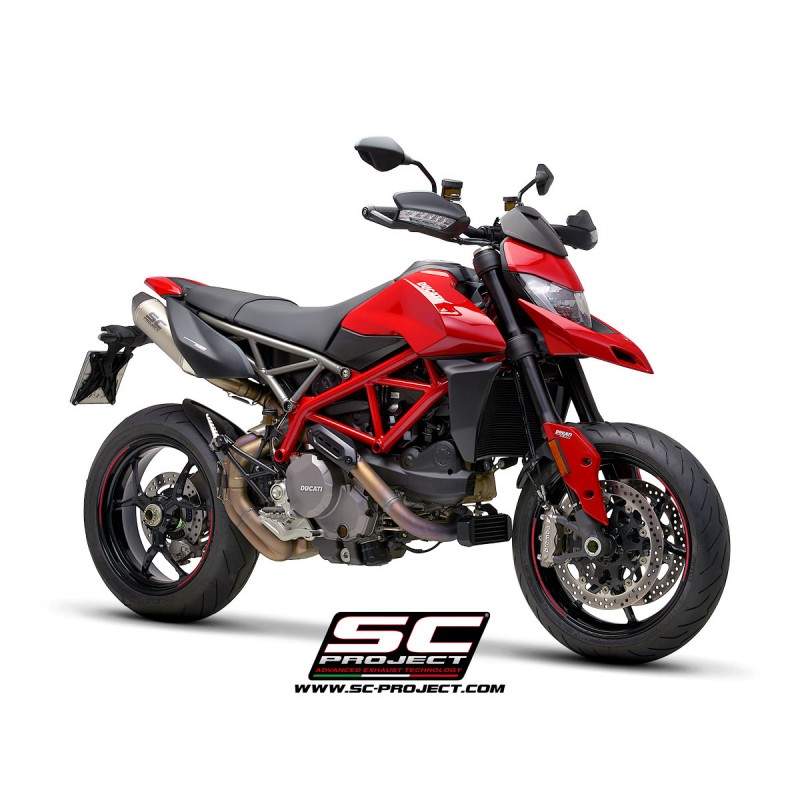 SC-Project Uitlaten SC1-M titanium Ducati Hypermotard 950»Motorlook.nl»