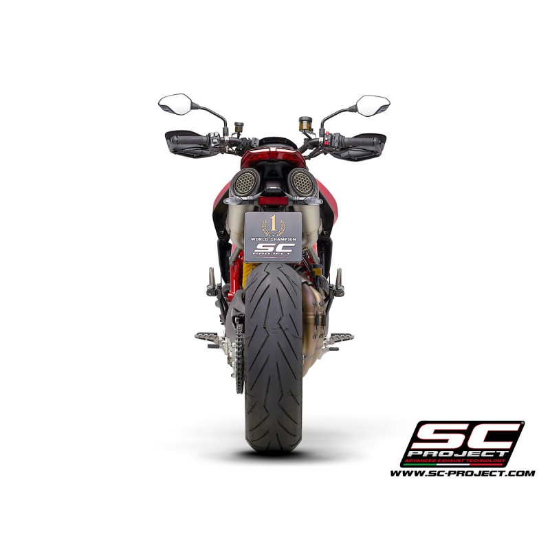 SC-Project Exhausts S1 titanium Ducati Hypermotard 950»Motorlook.nl»