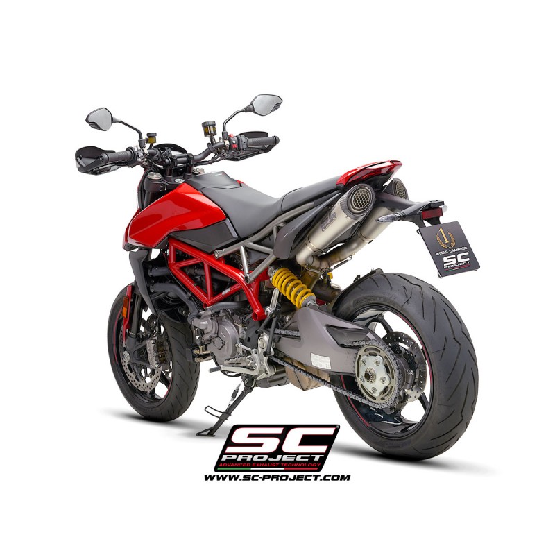 SC-Project Exhausts S1 titanium Ducati Hypermotard 950»Motorlook.nl»