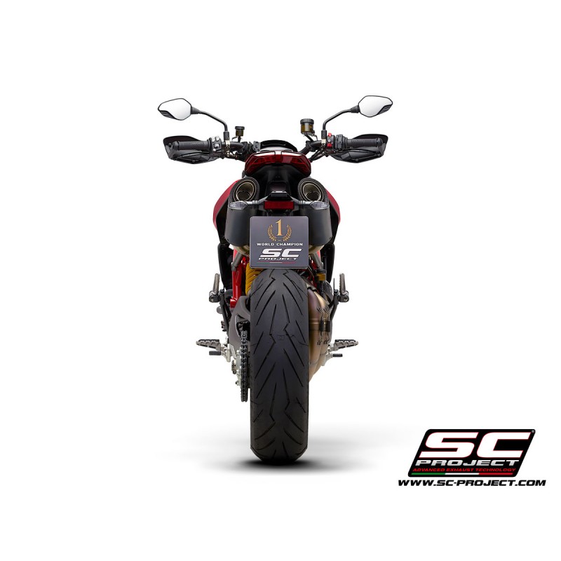 SC-Project Uitlaten S1 carbon Ducati Hypermotard 950»Motorlook.nl»