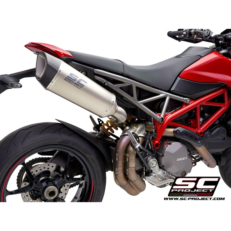 SC-Project Uitlaat SC1-R titanium Ducati Hypermotard 950»Motorlook.nl»