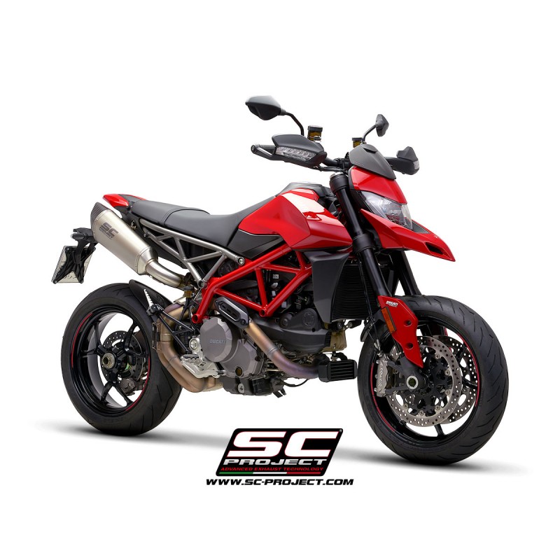 SC-Project Uitlaat SC1-R titanium Ducati Hypermotard 950»Motorlook.nl»