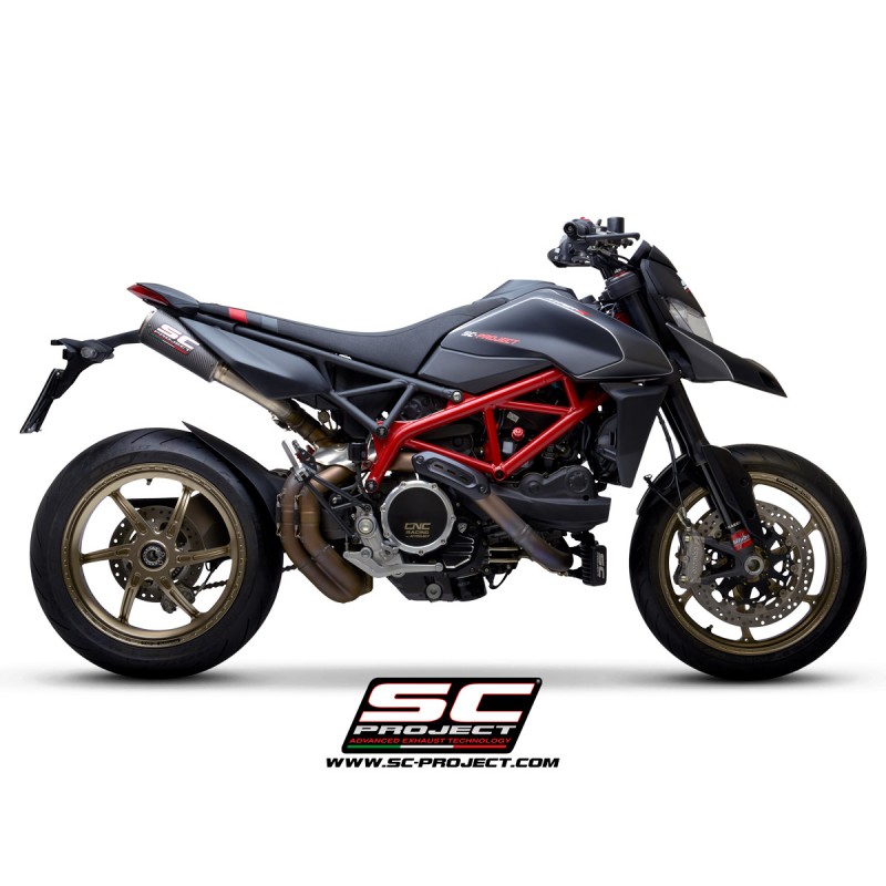 SC-Project Uitlaten CR-T M2 carbon Ducati Hypermotard 950»Motorlook.nl»