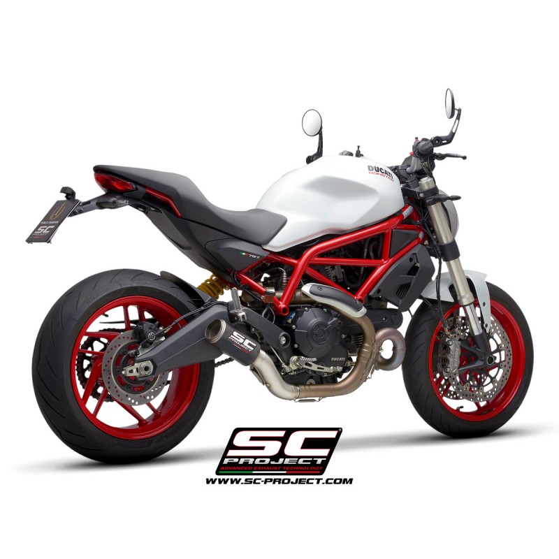 SC-Project Uitlaat CR-T carbon Ducati Monster 797»Motorlook.nl»