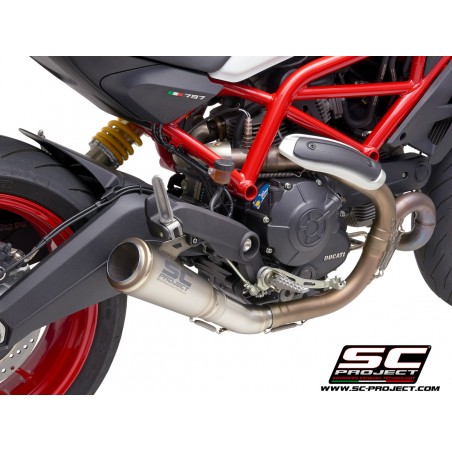 SC-Project Exhaust S1-GP titanium Ducati Monster 797»Motorlook.nl»
