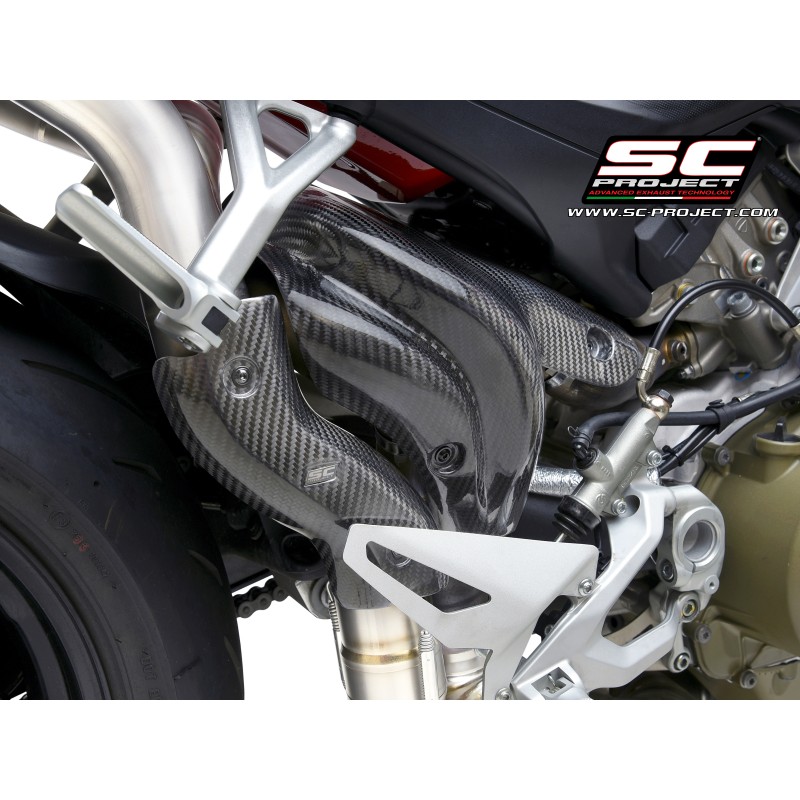 SC-Project Uitlaatsysteem 2-1-2 CR-T M2 carbon Ducati Streetfighter V4»Motorlook.nl»