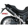 SC-Project Uitlaat Oval high carbon Triumph Tiger 1050»Motorlook.nl»