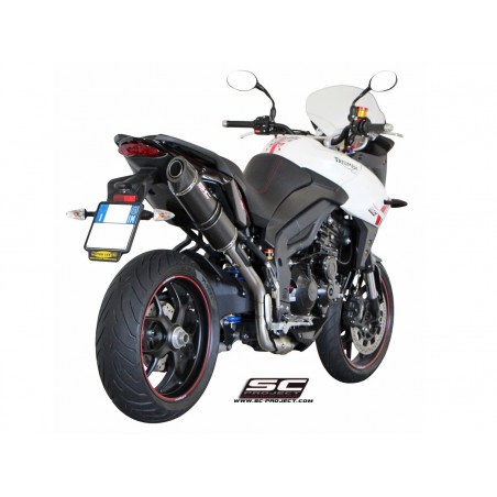 SC-Project Exhaust Oval high carbon Triumph Tiger Sport 1050»Motorlook.nl»