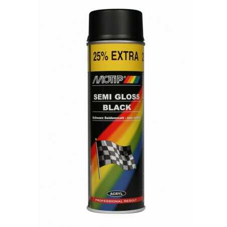 Motip Wheel Spray Semi Gloss black (500ml)»Motorlook.nl»8711347040018