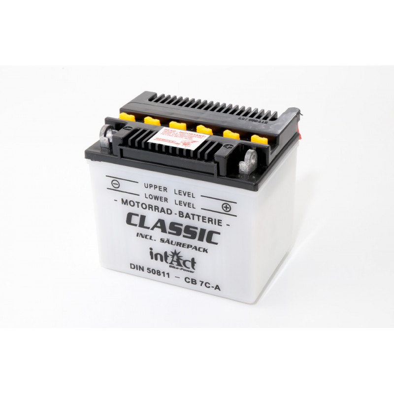 Intact Battery Classic CB 7C-A (with acid pack)»Motorlook.nl»4250227522618