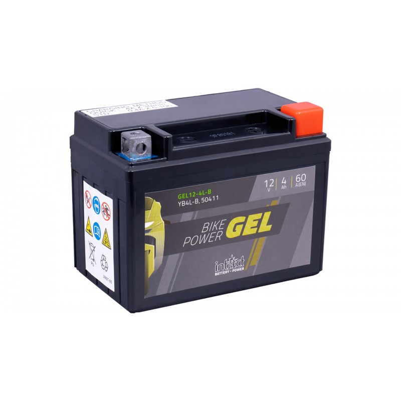 Intact Battery GEL YB4L-B»Motorlook.nl»4250227524032