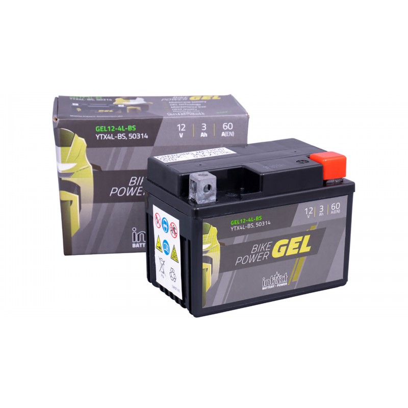 Intact Battery GEL YTX4L-BS»Motorlook.nl»4250227524049