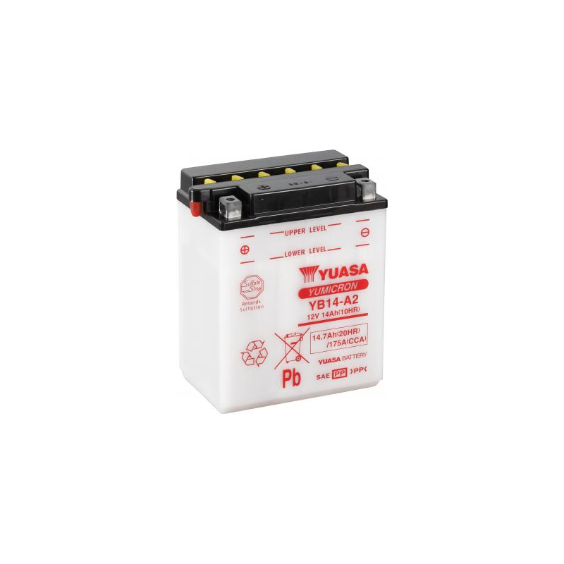 Yuasa Battery YB14-A2»Motorlook.nl»5050694005503