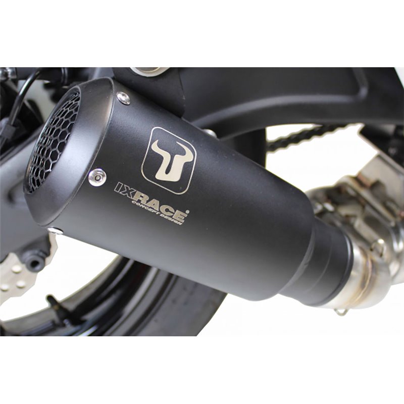 IXRace Full Exhaust System MK2 | Yamaha MT09/XSR900 | black»Motorlook.nl»