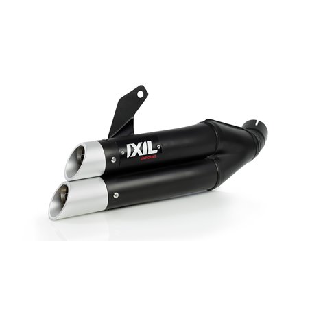 IXIL Full exhaust system Hyperlow Dual XL | Yamaha MT07/XSR700/Tracer 7/Tracer 700 | black»Motorlook.nl»