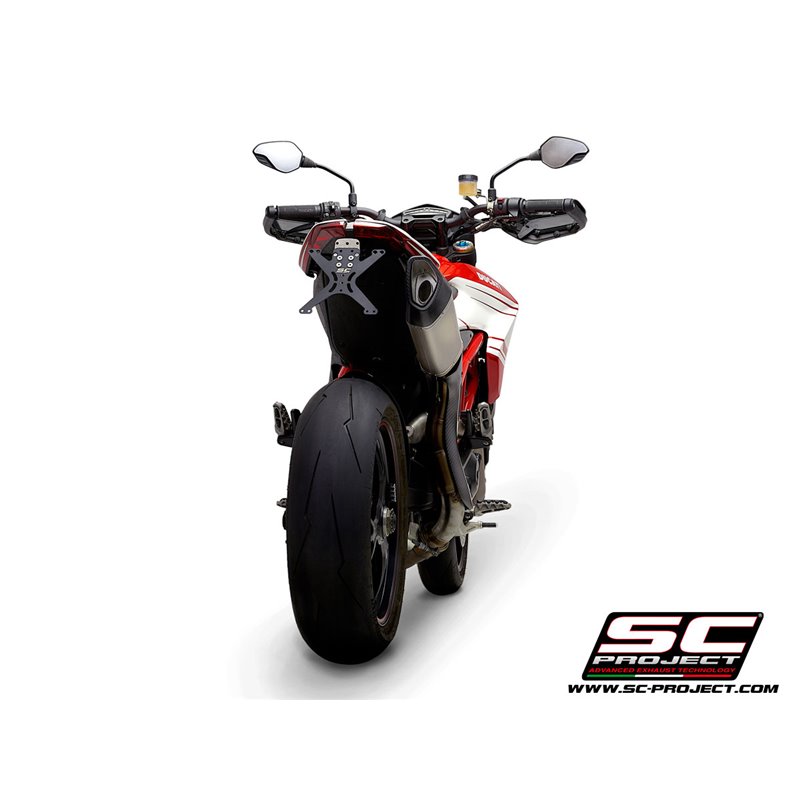 SC-Project Uitlaat SC1-R (hoog) titanium Ducati Hypermotard 939 (+SP)»Motorlook.nl»