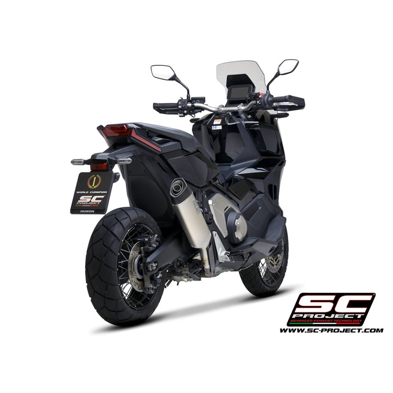 SC-Project Uitlaat SC1-S titanium Honda X-ADV750»Motorlook.nl»