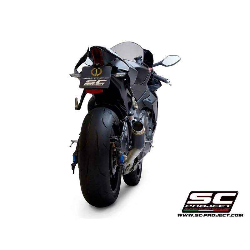 SC-Project Uitlaat GP70-R titanium (decat) Yamaha YZF-R1 (+R1M)»Motorlook.nl»