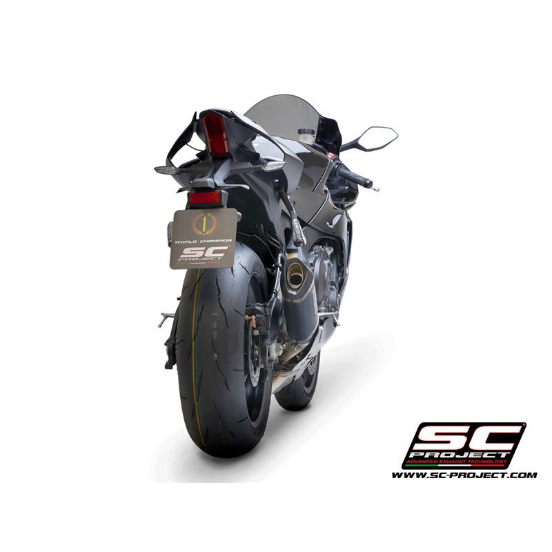 SC-Project Uitlaat SC1-S titanium Yamaha YZF-R1 (+R1M)»Motorlook.nl»