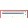 Tarozzi Fork Tube NTV650 Revere»Motorlook.nl»4054783168378