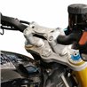 Voigt MT Risers Handlebar FT10 | 25mm silver | Triumph Speed Triple 1200RS»Motorlook.nl»4067466075665